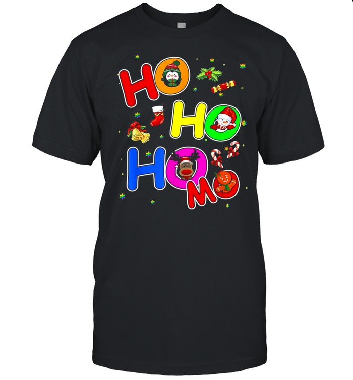 Hoho Homo Gay Christmas Santa Hat Love Is Love Lgbtq Pride Shirt