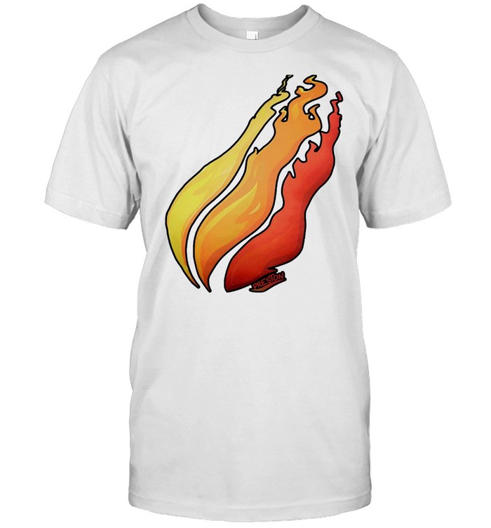 Preston Fire Merh 3D Fire Bundle  Classic Men's T-shirt