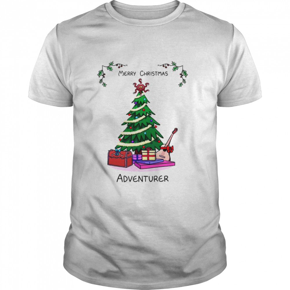 Merry Christmas Adventurer shirt Classic Men's T-shirt