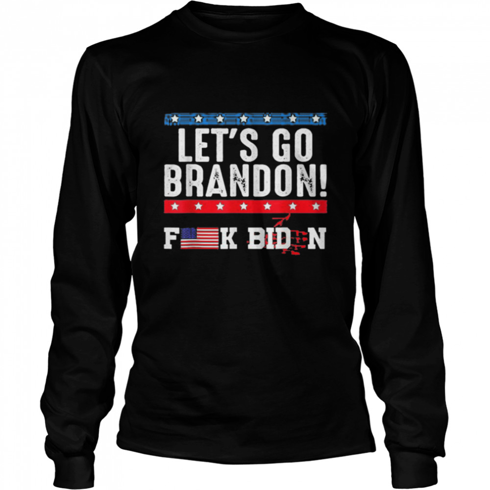 Best let’s go brandon f_ck Biden vintage T- B09K7KS2T1 Long Sleeved T-shirt