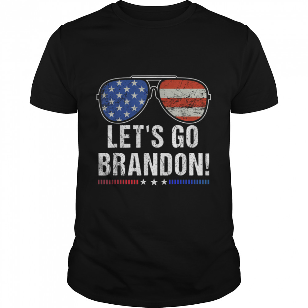 Joe Biden Funny Political Let's Go Brandon T-Shirt B09JMV38QK