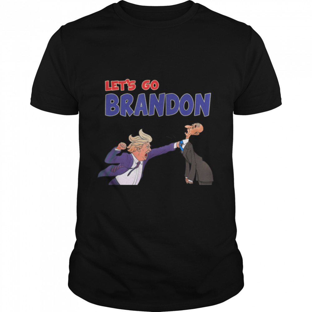 Let s Go Brandon-Joe Biden Chant-Impeach Biden T-Shirt B09JT1QN32