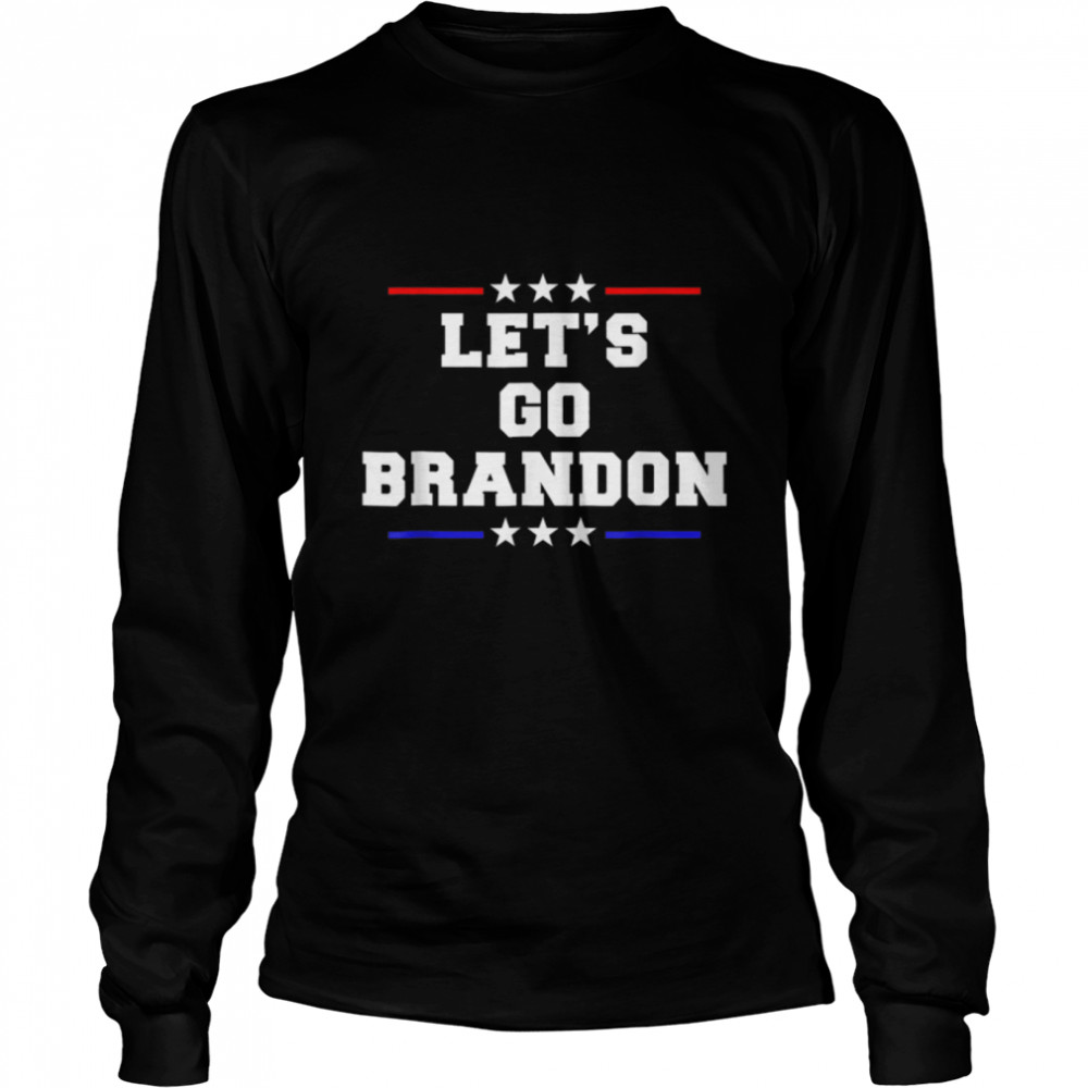 Let's Go Brandon, Biden Chant, Impeach Biden Costume T- B09KSCQ2D4 Long Sleeved T-shirt
