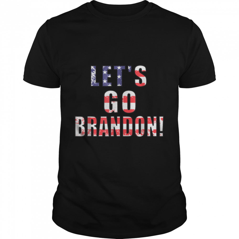 Let's Go Brandon, Joe Biden Chant Vintage T-Shirt B09J5F84V9