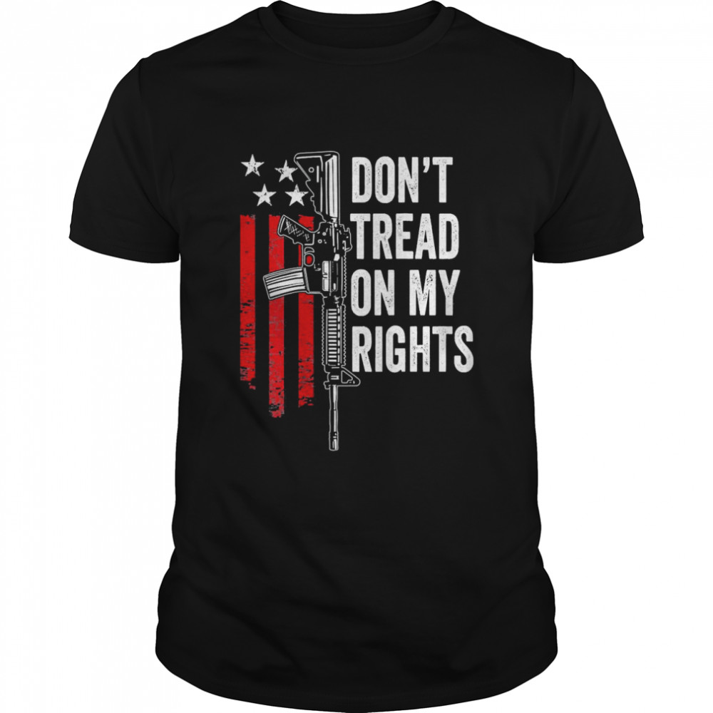 Don’t Tread On My Rights 2nd Amendment T-shirt Classic Men's T-shirt