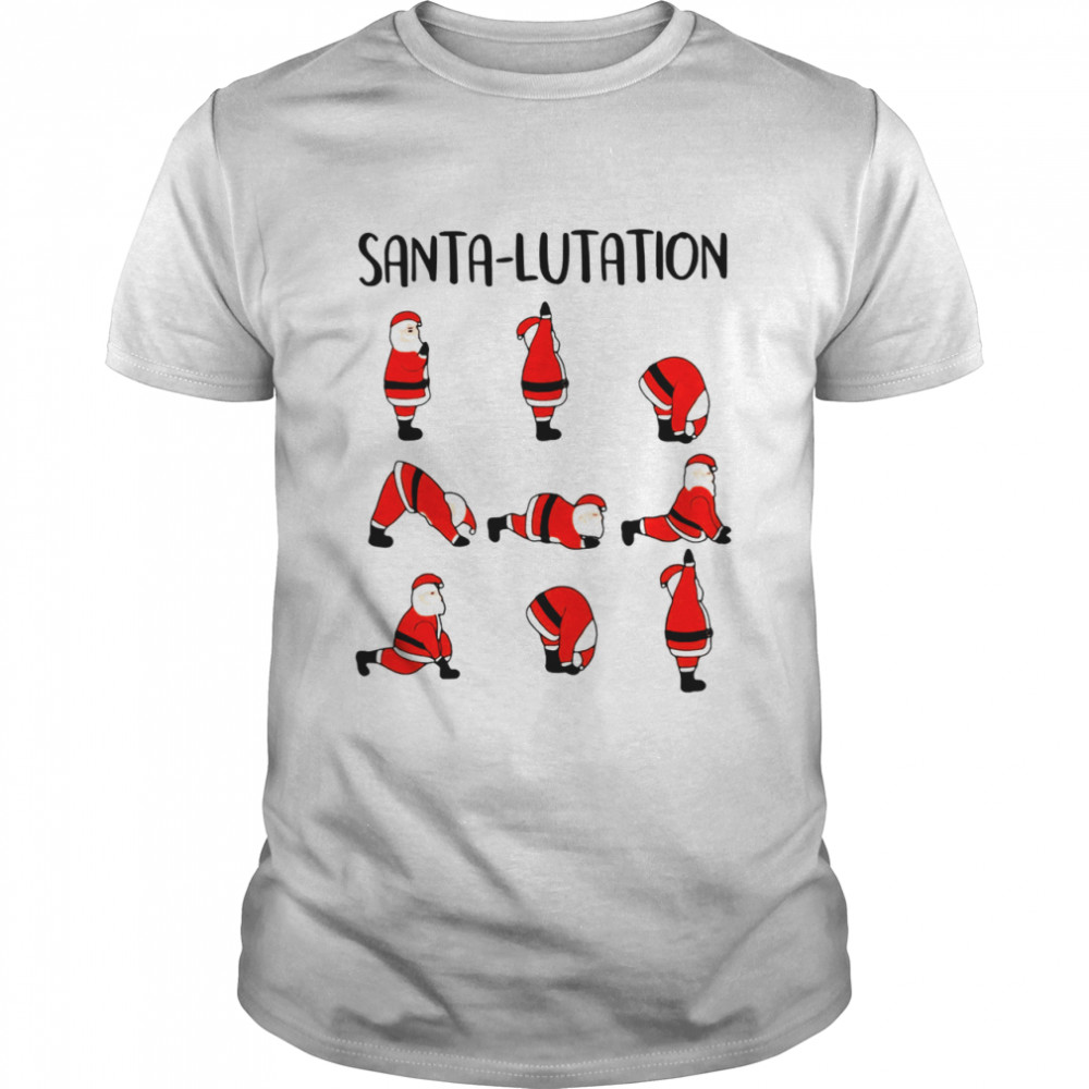 Santa lutation shirt