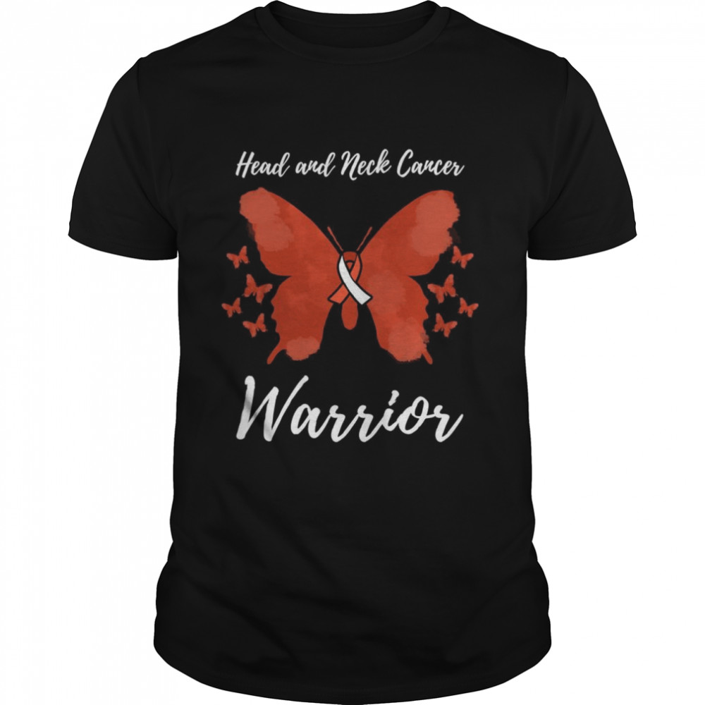 Warrior Head and Neck Cancer Awareness Shirt