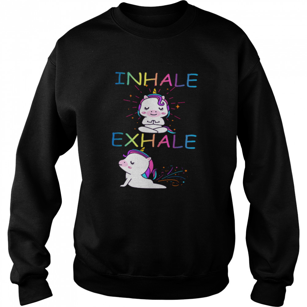 Inhale Exhale Unisex Sweatshirt