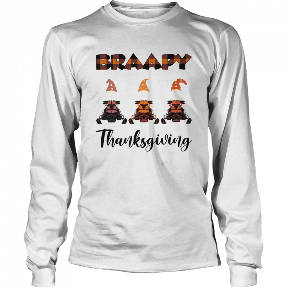 Braapy Thanksgiving Long Sleeved T-shirt