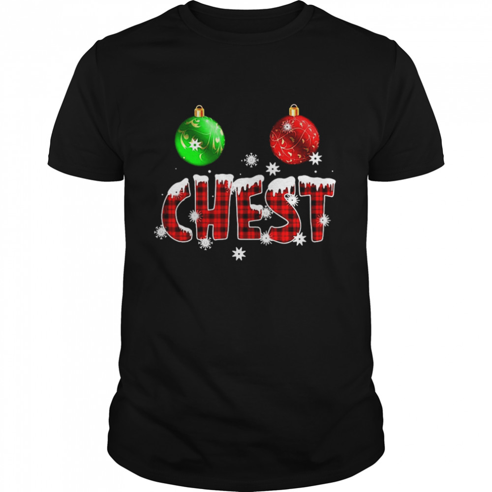 Couple Matching Christmas With Chestnuts Sweater  Classic Men's T-shirt