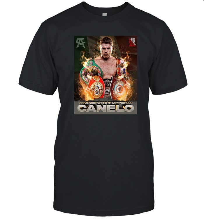 Canelo World Champion T  Black 2021 Classic Men's T-shirt