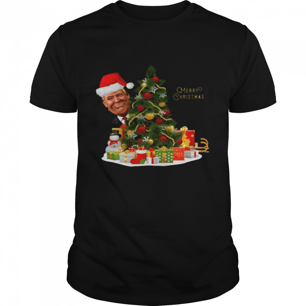 Donald Trump Funny Merry christmas shirt Classic Men's T-shirt