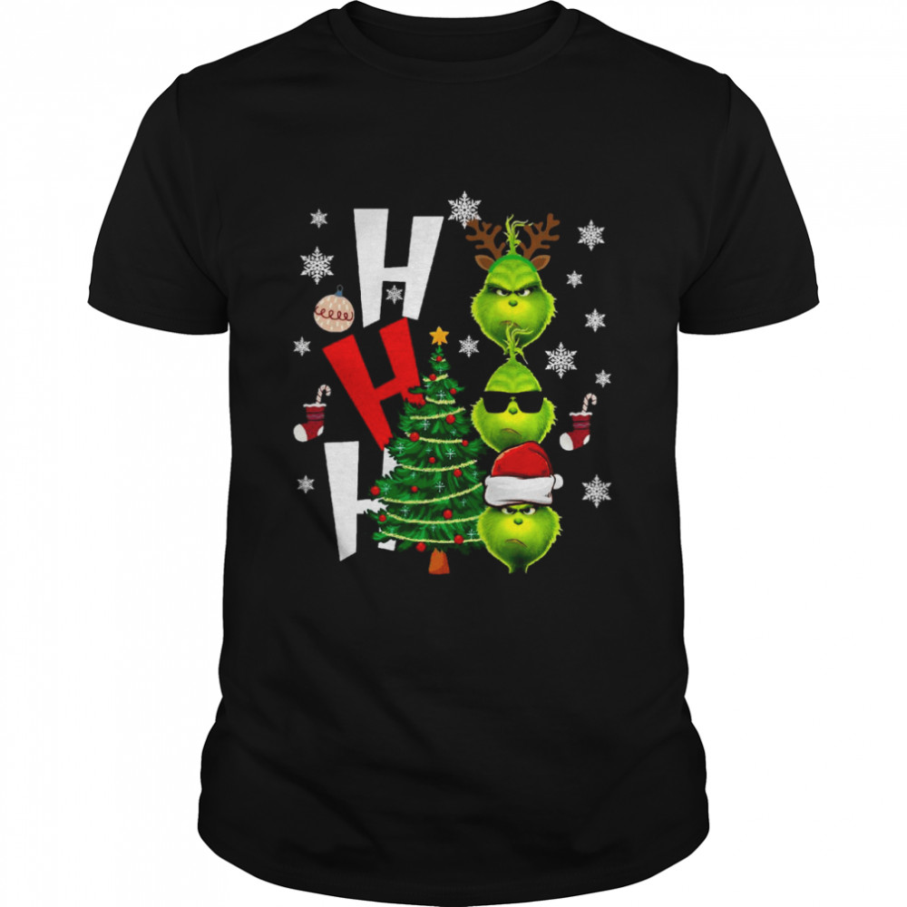 The Grinch Ho Ho Ho Christmas Sweater  Classic Men's T-shirt