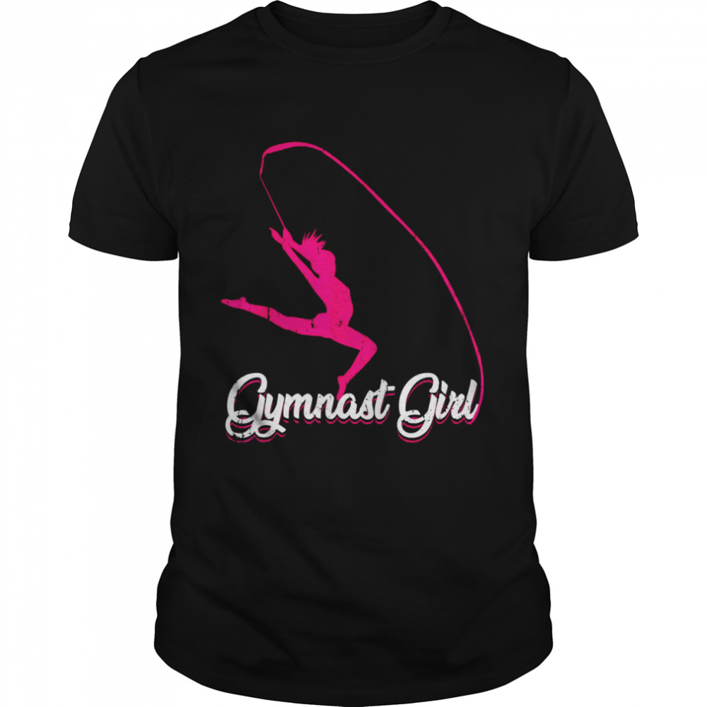 Acrobatic Gymnast Girls Gymnastics Gymnast  Classic Men's T-shirt