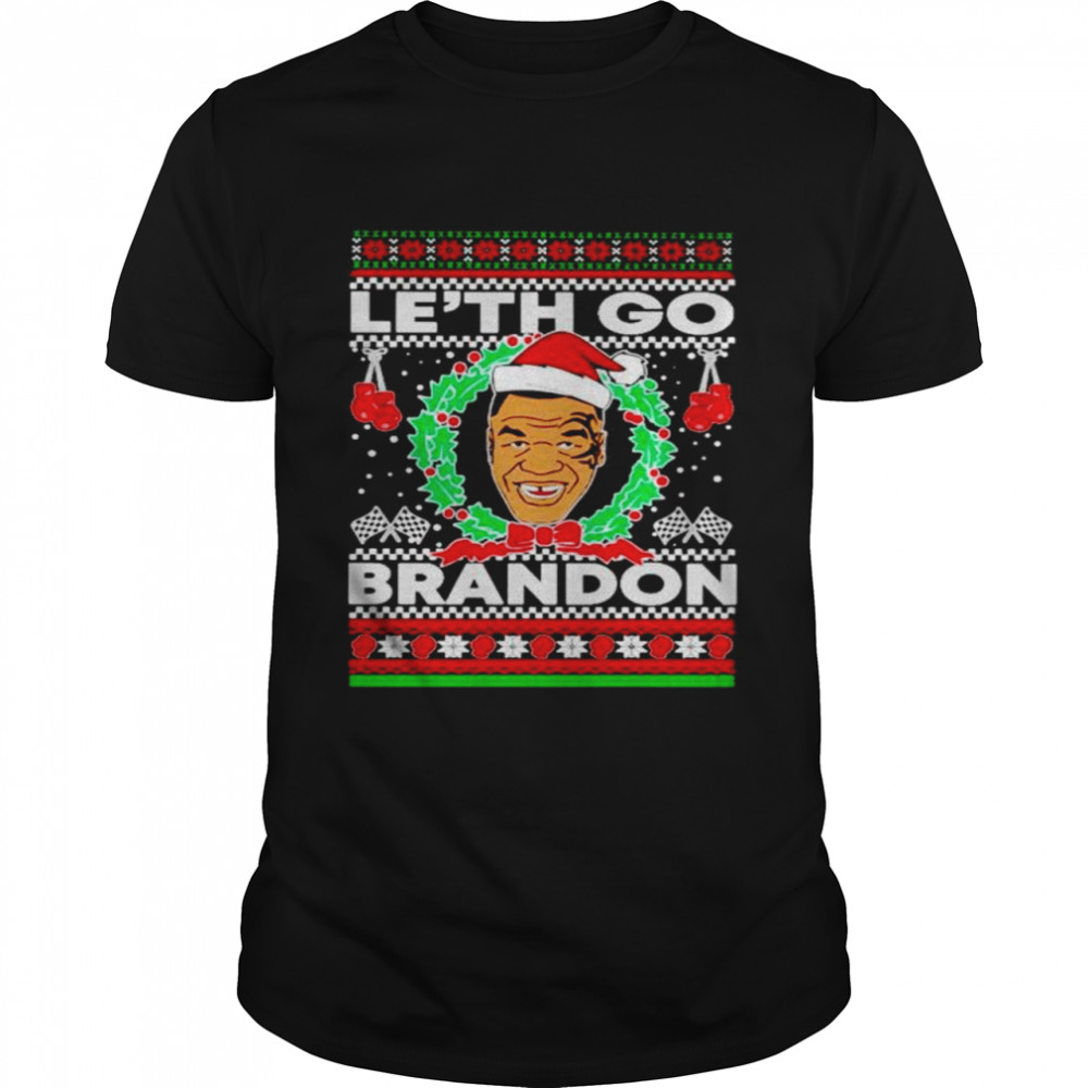 Mike Tyson leth go brandon Christmas shirt Classic Men's T-shirt