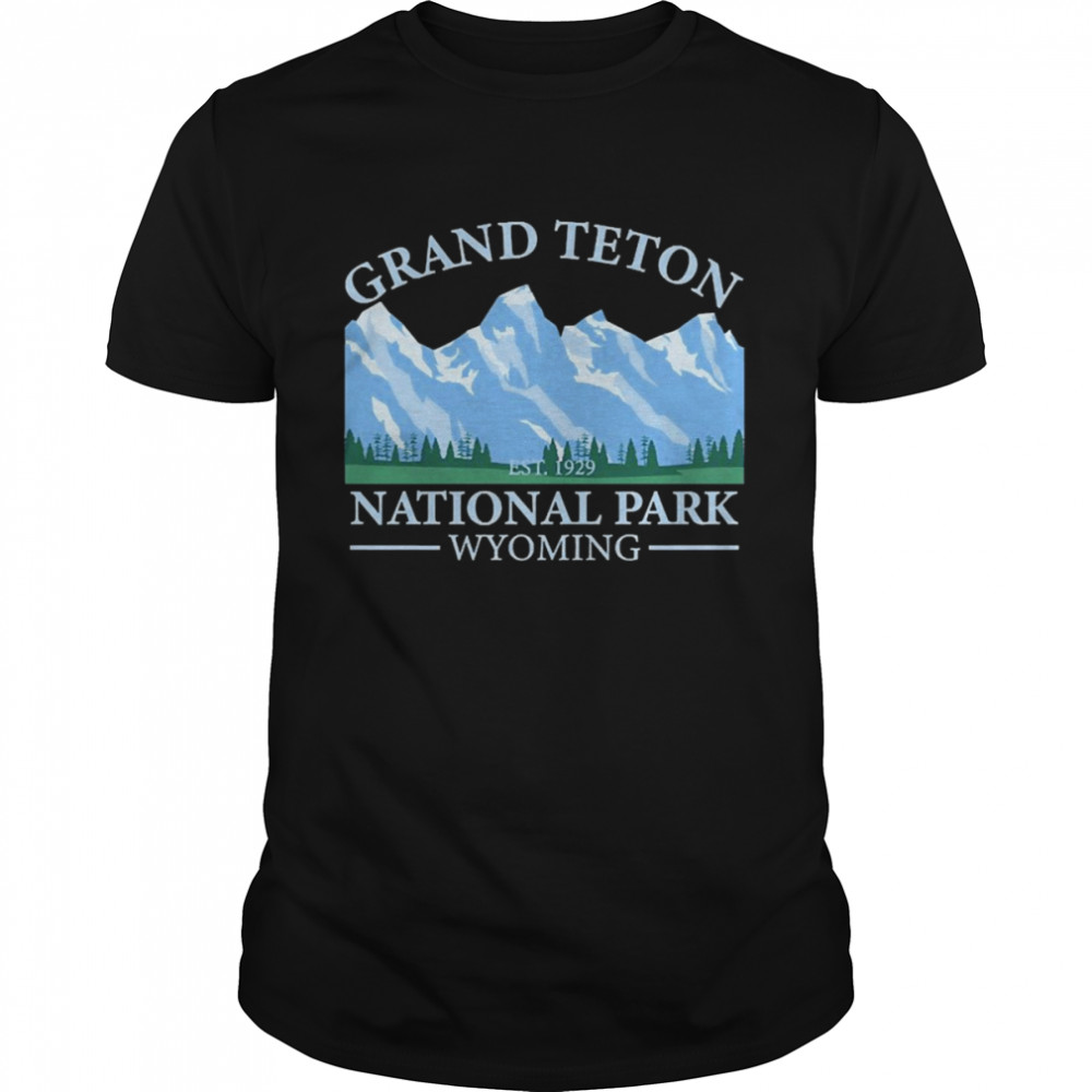 wyoming National Park Tee Grand Teton National Park Shirt