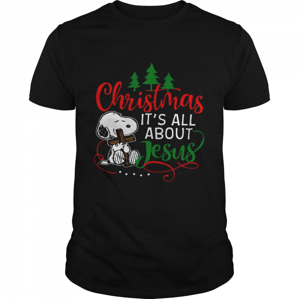 Christmas it’s all about jesus shirt