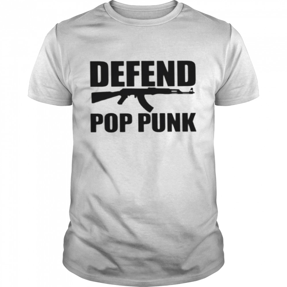 Defend pop punk shirt