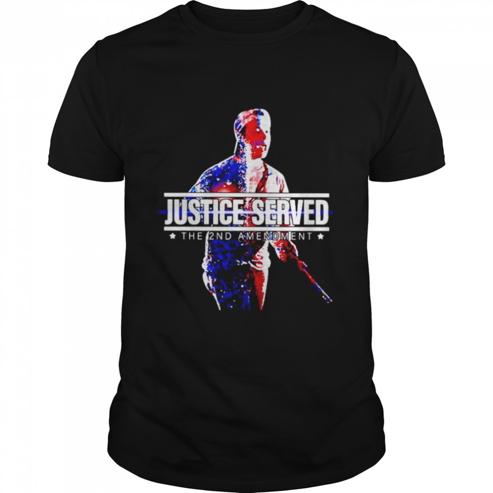 Free Kyle Justice Served The 2ND Amendment T-shirt Classic Men's T-shirt