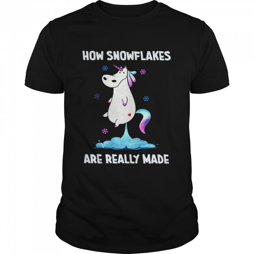 How Snowflakes Are Really Made  Classic Men's T-shirt