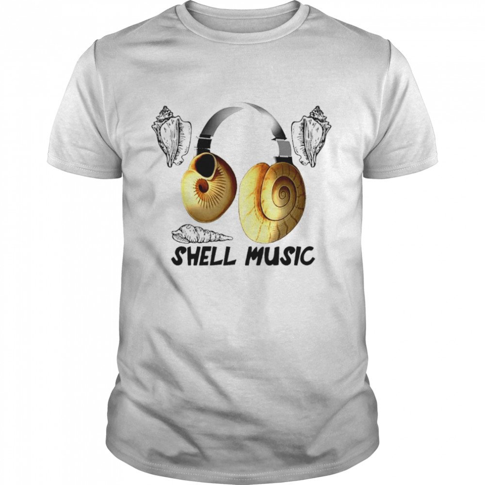 Shells Music  Classic Men's T-shirt