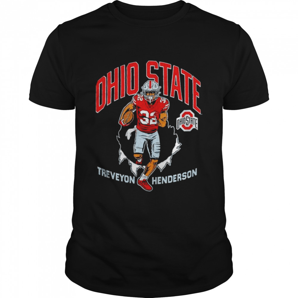 Treveyon Henderson Ohio State Buckeyes T-shirt Classic Men's T-shirt