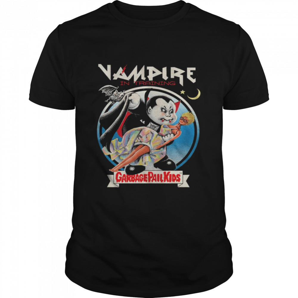 Vampire In Training Garbage Pall Kids Shirt