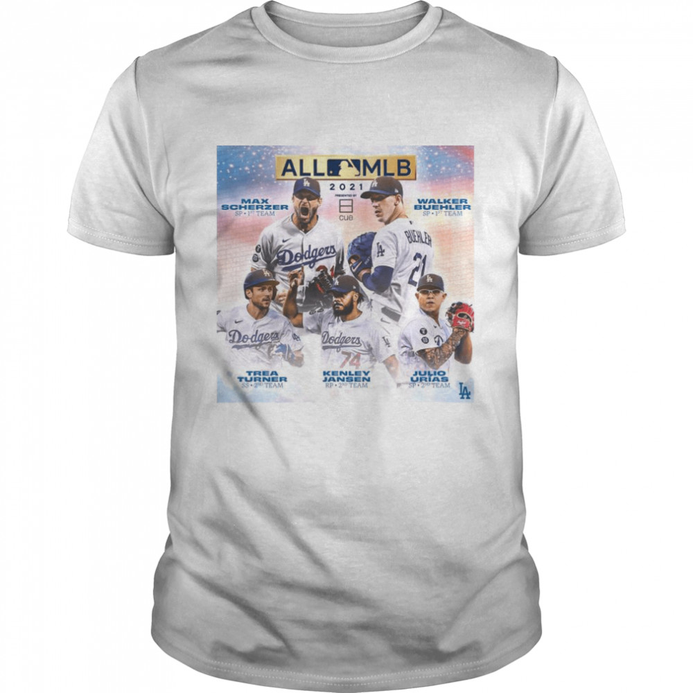 Los Angeles Dodgers Team Sport All Mlb 2021  Classic Men's T-shirt