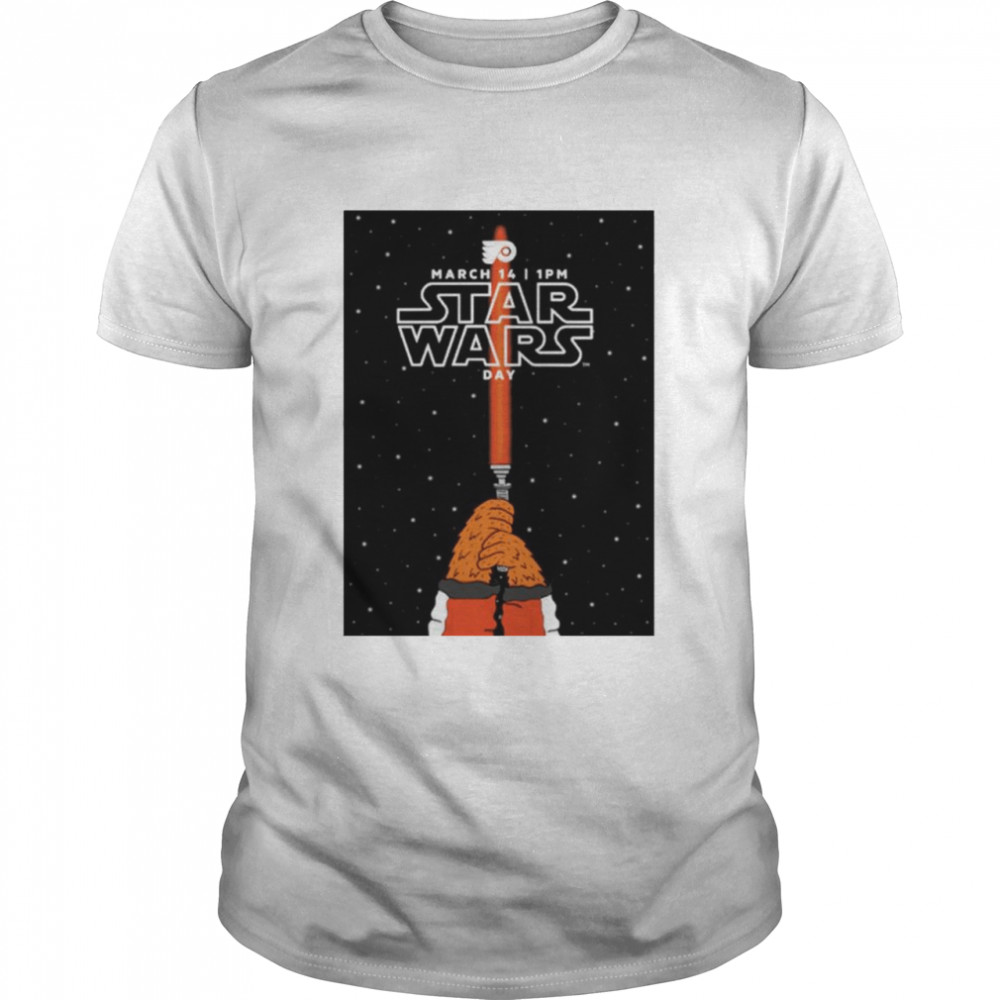Philadelphia Flyers Star Wars Night  Classic Men's T-shirt