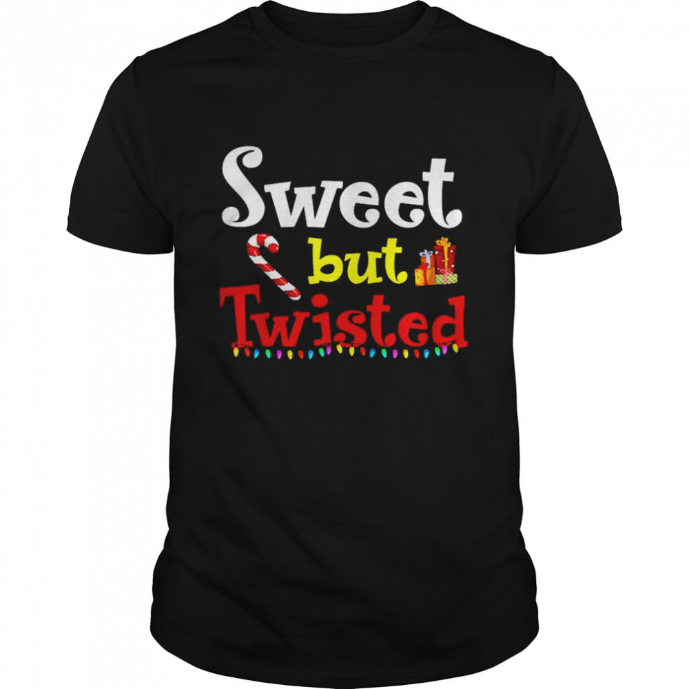 Sweet but twisted lights Christmas shirt Classic Men's T-shirt