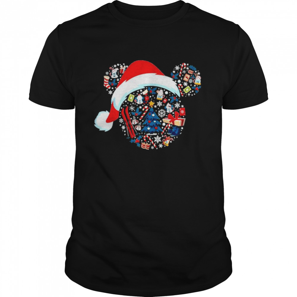 Disney Mickey Mouse Icon Winter Lodge Xmas shirt Classic Men's T-shirt