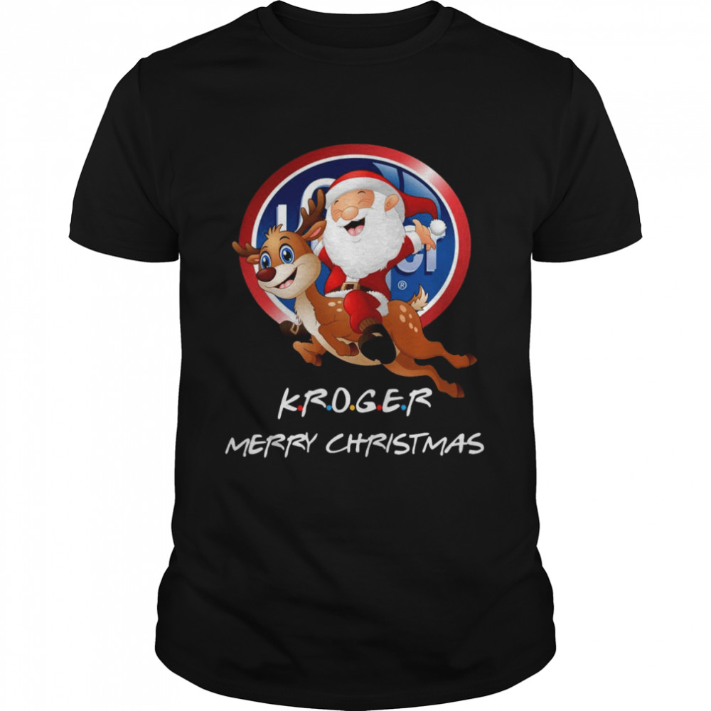 Kroger merry christmas shirt