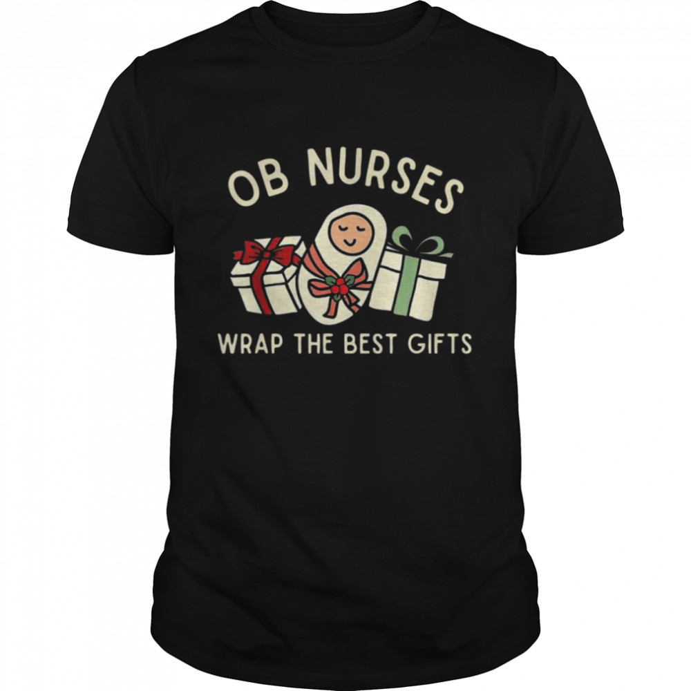 Labor and Delivery Nurse Christmas Matching Midwife Xmas  Classic Men's T-shirt
