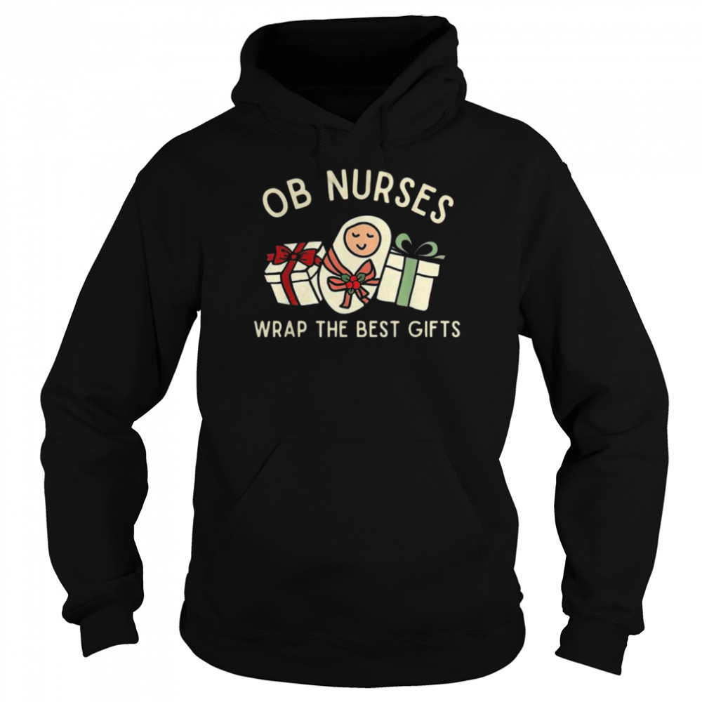 Labor and Delivery Nurse Christmas Matching Midwife Xmas  Unisex Hoodie