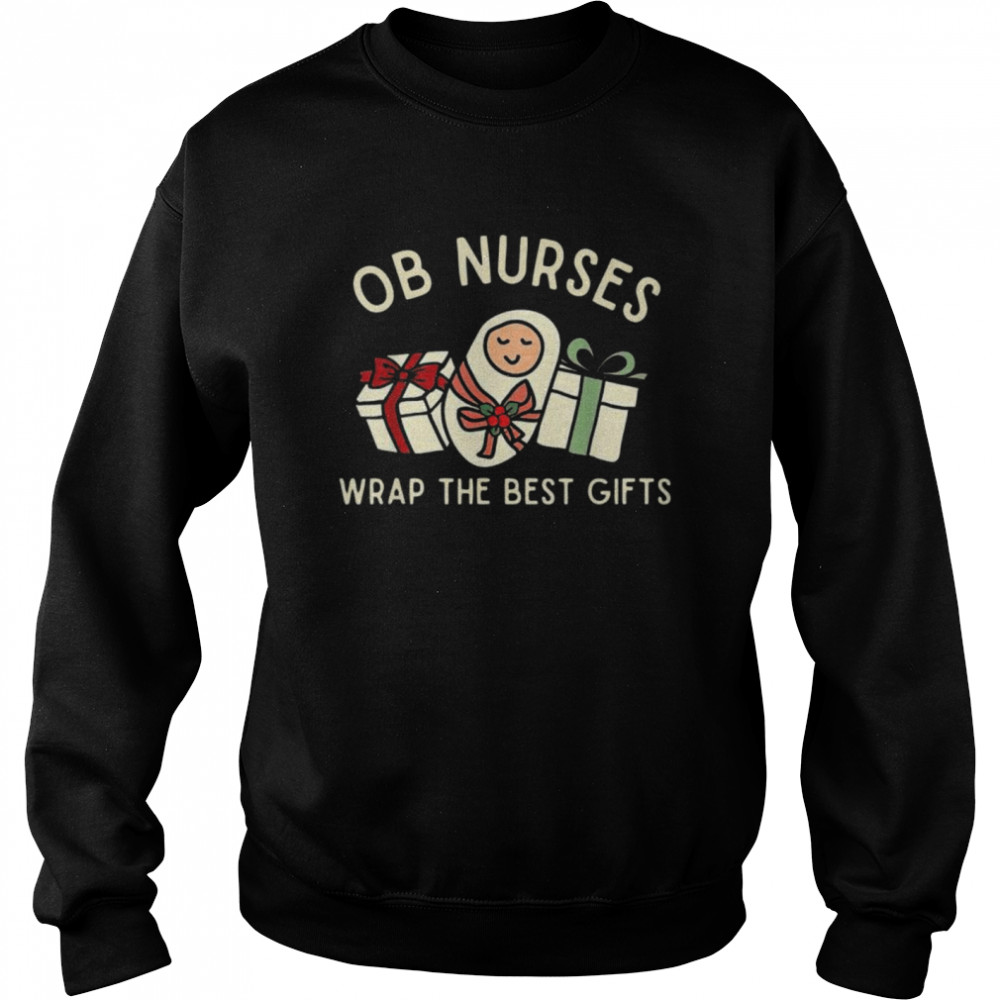 Labor and Delivery Nurse Christmas Matching Midwife Xmas  Unisex Sweatshirt