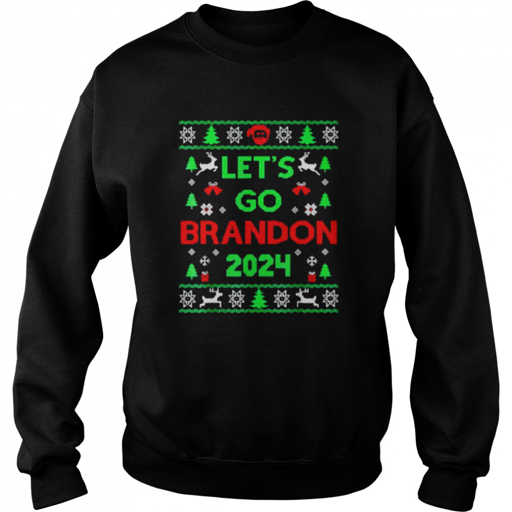 Let’s go brandon 2024 Christmas shirt Unisex Sweatshirt