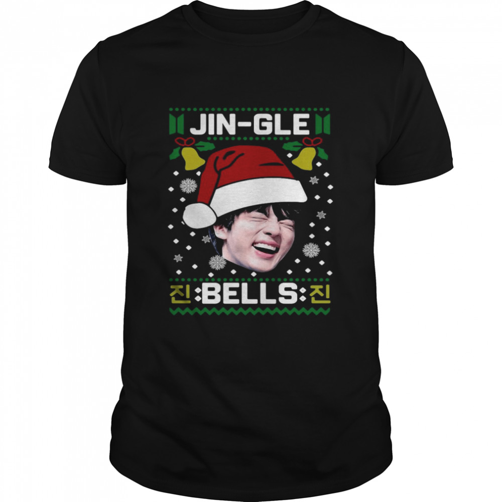 BTS Jin-Gle Bells Christmas Sweater Classic Men's T-shirt