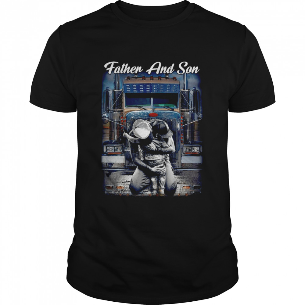Trucker Father And Son  Classic Men's T-shirt