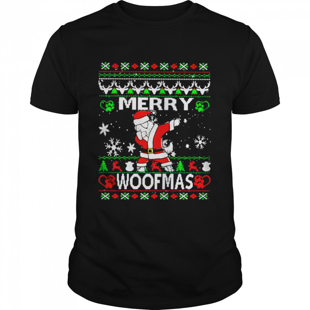 Merry Woofmas Great Pyrenees Christmas shirt