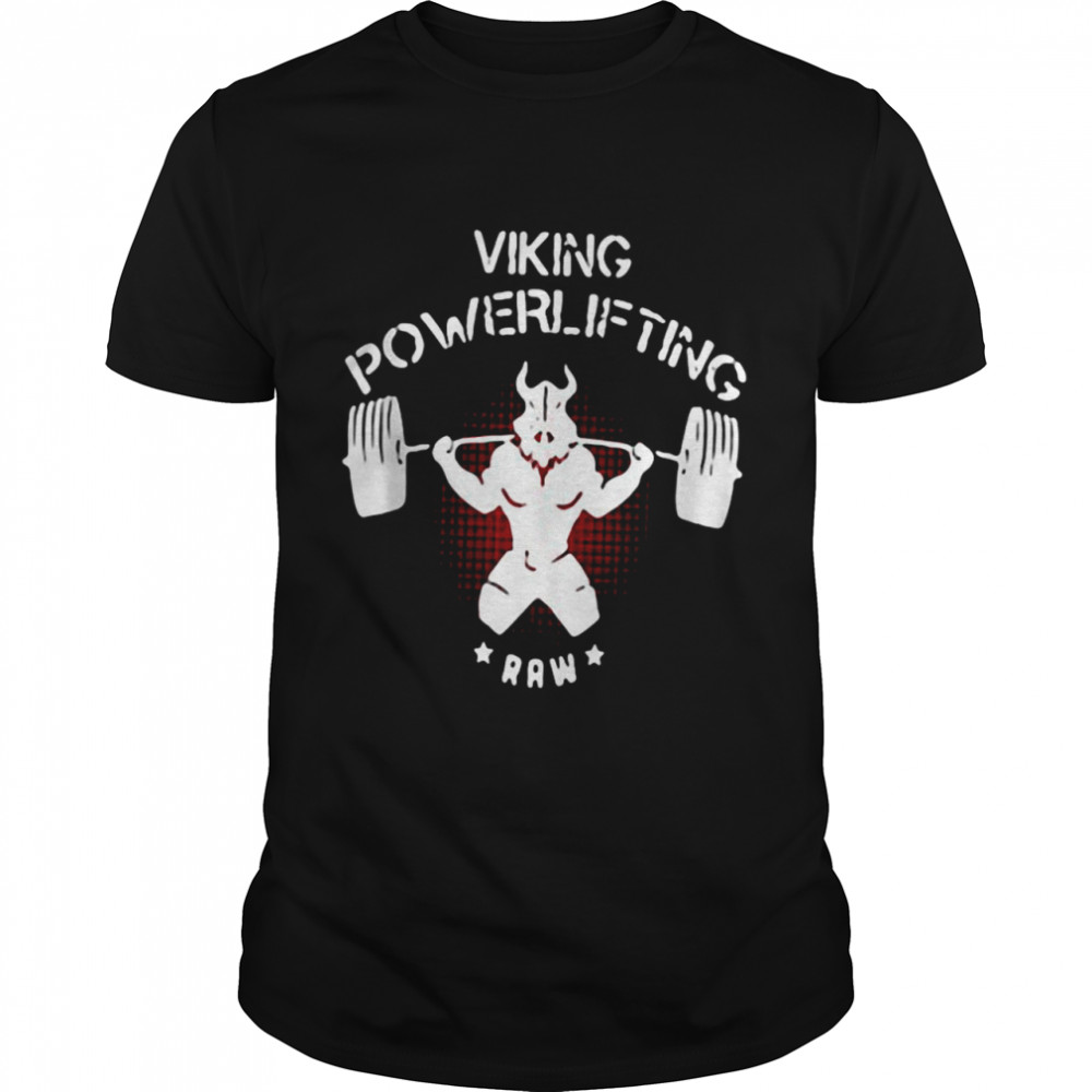 Viking Powerlifting Raw Fitness Gym  Classic Men's T-shirt