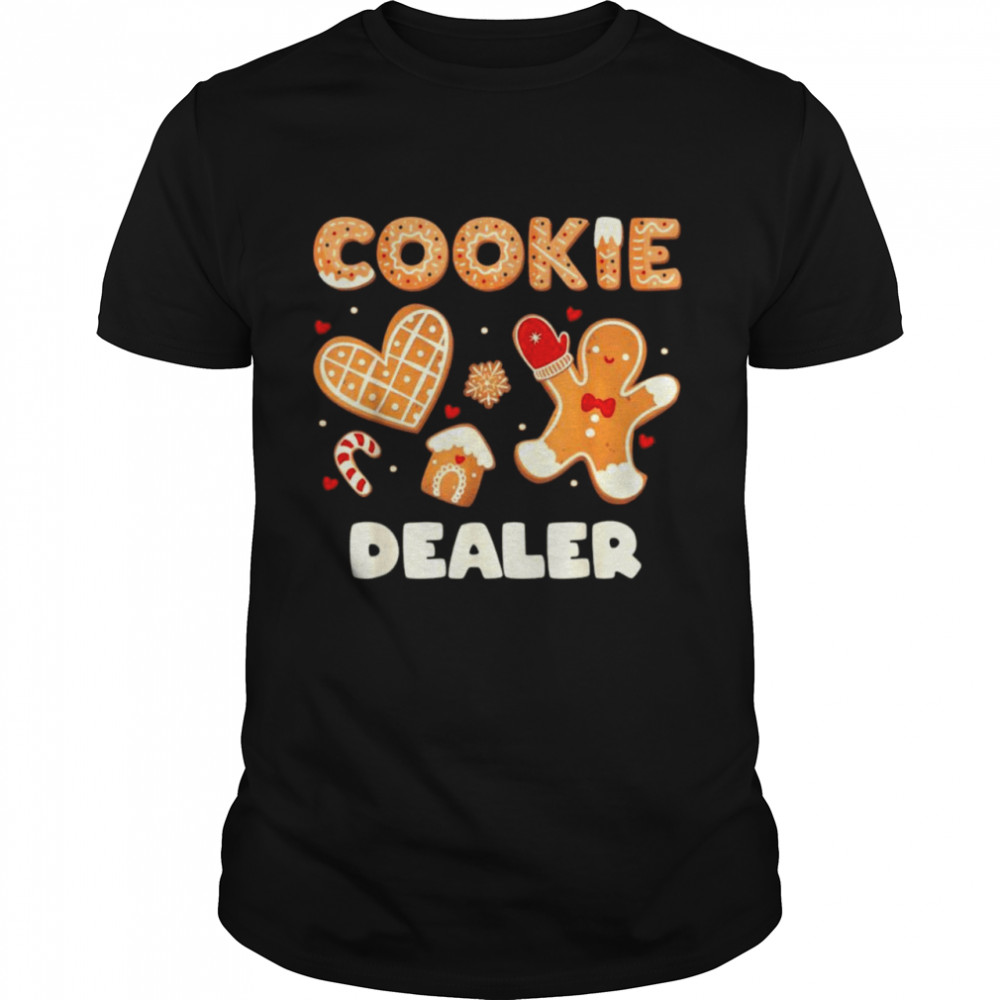 Cookie Baking Dealer Holiday Christmas Gingerbread shirt Classic Men's T-shirt