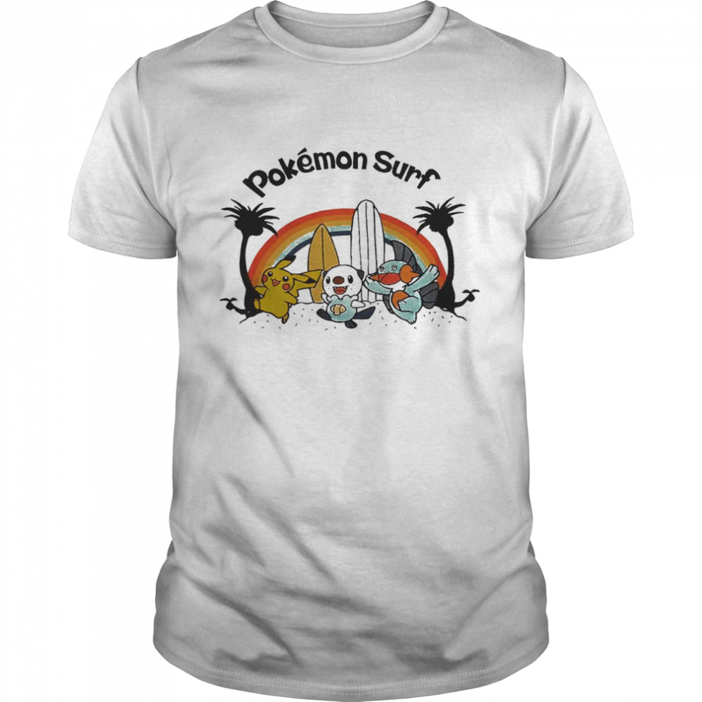 Pokemon Surf T-shirt Classic Men's T-shirt