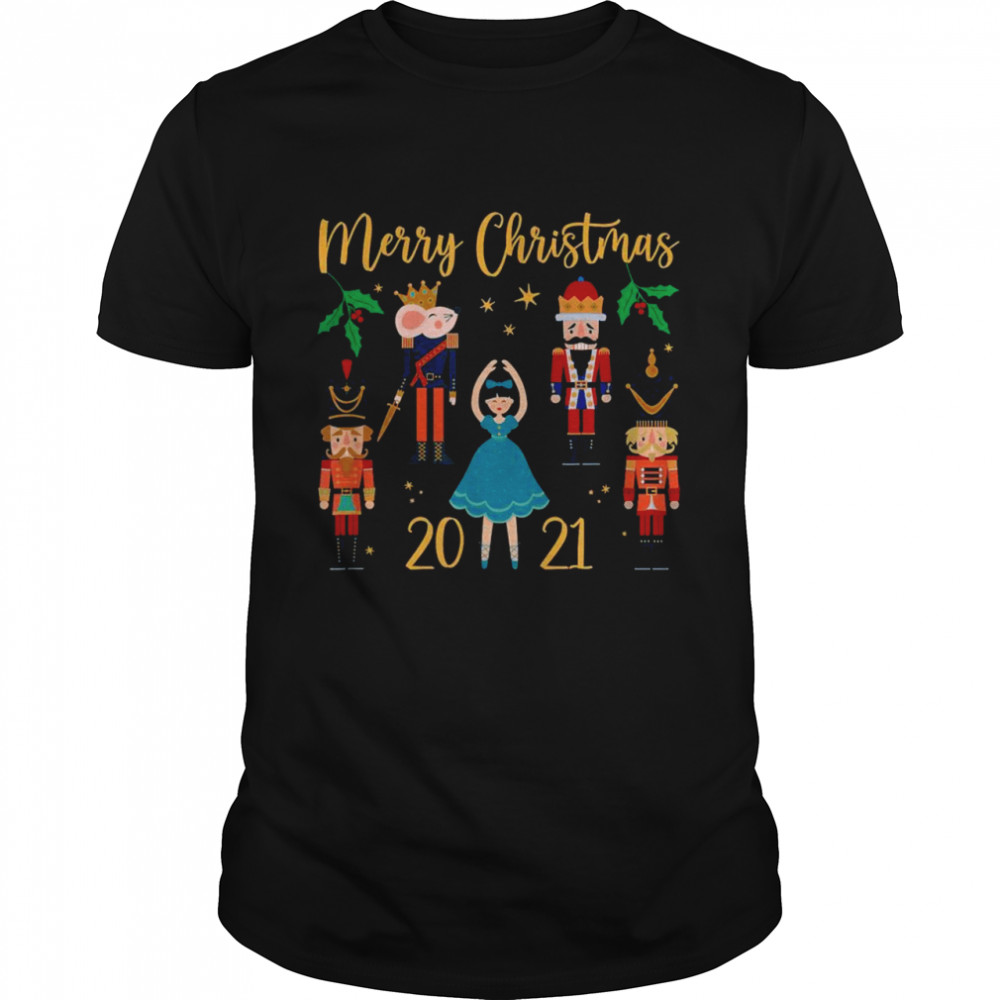 Christmas 2021 Pajama Nutcracker Squad Clara Mouse Ballet Shirt