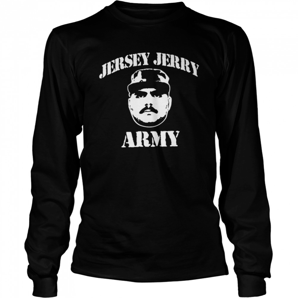 Barstool Sports Jersey Jerry Army  Long Sleeved T-shirt
