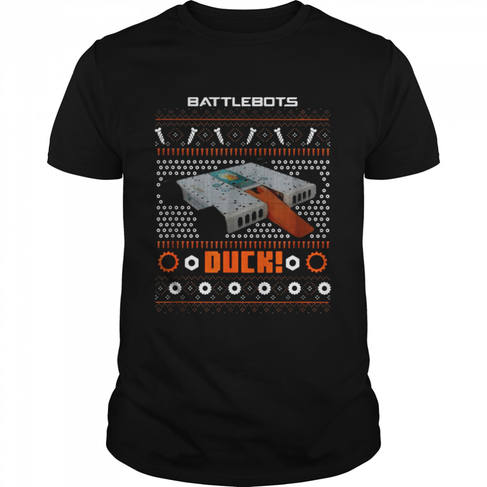 BattleBots Christmas Robot Duck Ugly shirt Classic Men's T-shirt
