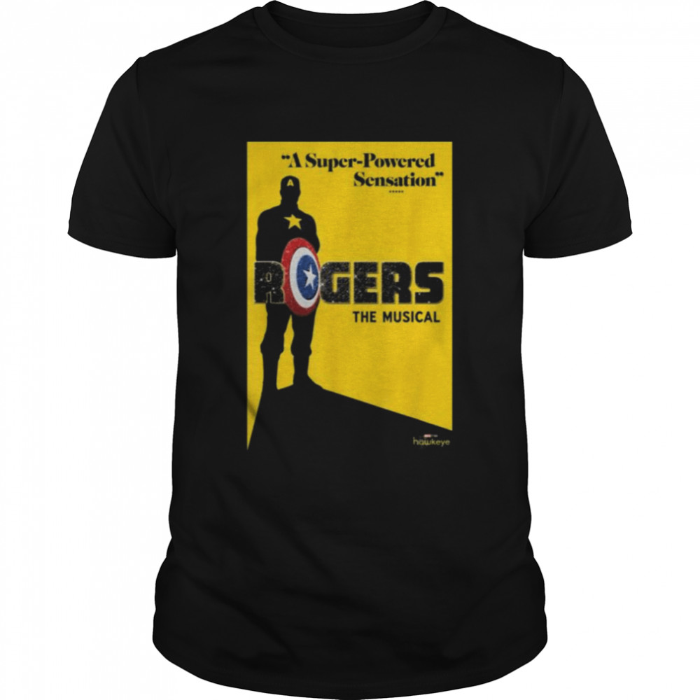 Hawkeye Rogers The Musical Poster  Classic Men's T-shirt