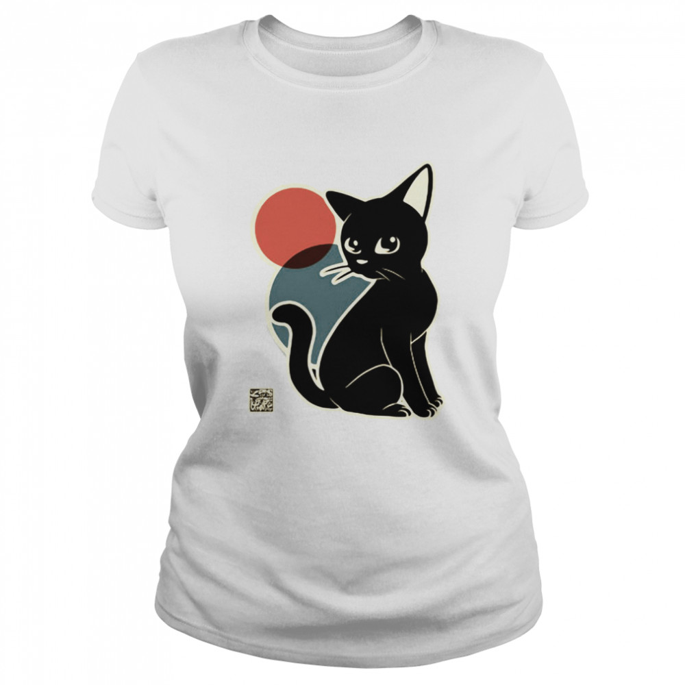 Kitty Whim Cat Kids  Classic Women's T-shirt