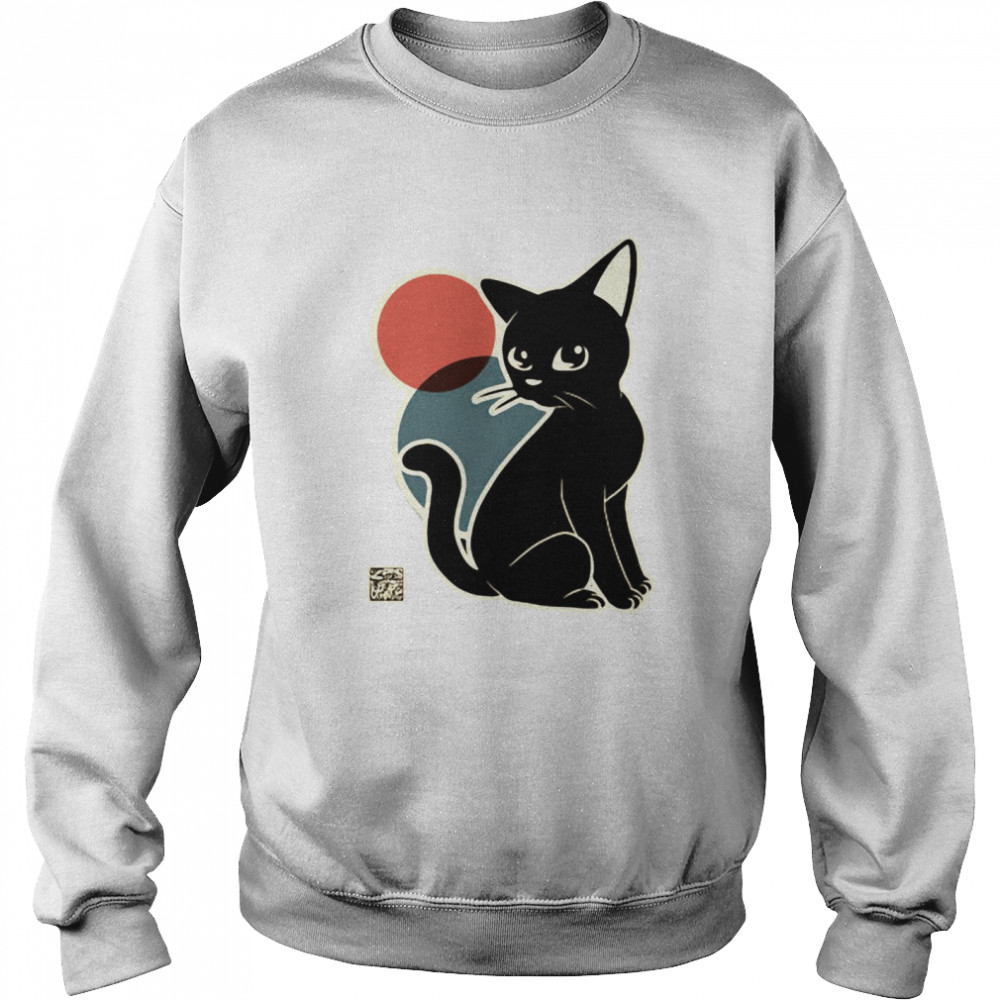 Kitty Whim Cat Kids  Unisex Sweatshirt