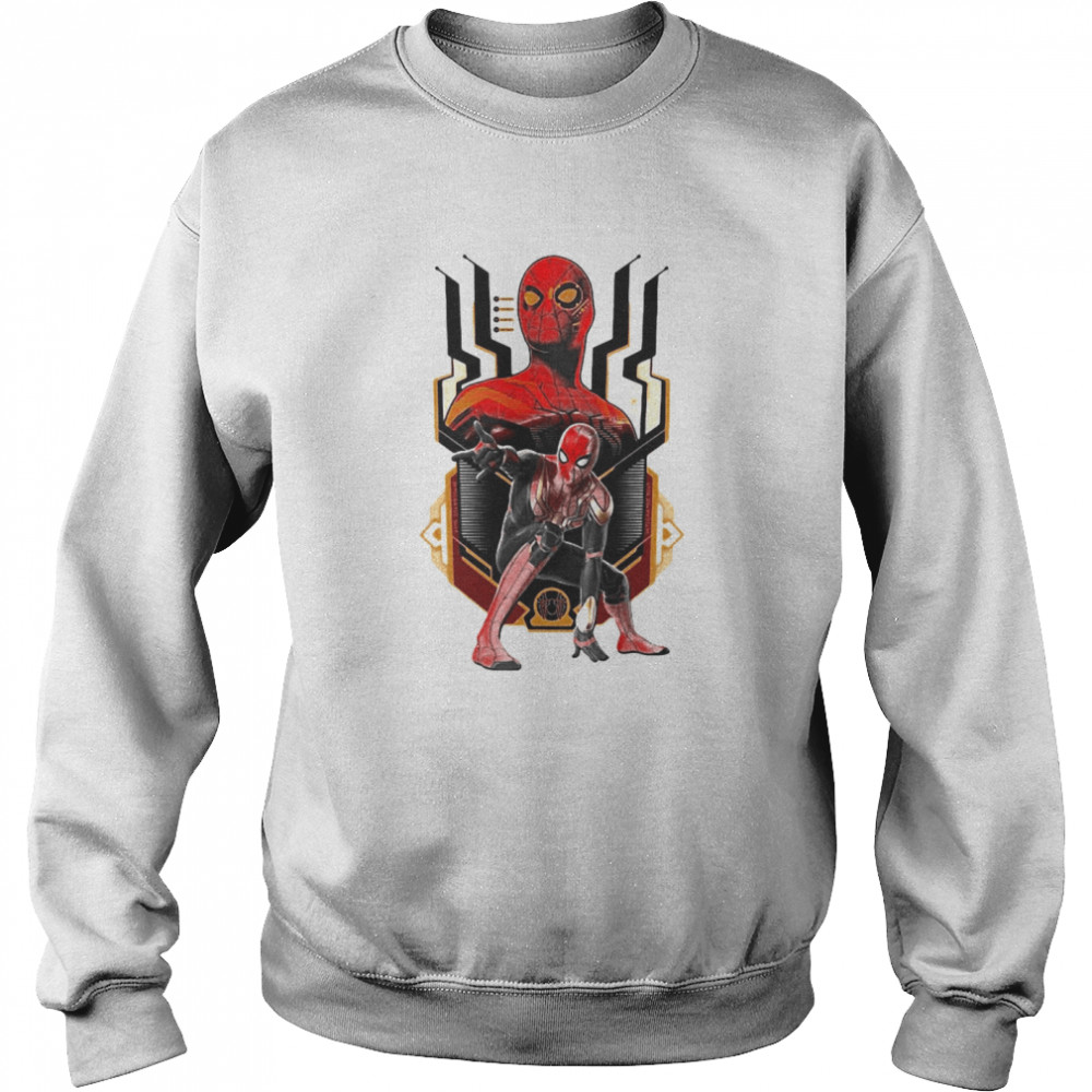 Marvel Spider-Man No Way Home Nanotech Spider Suit  Unisex Sweatshirt