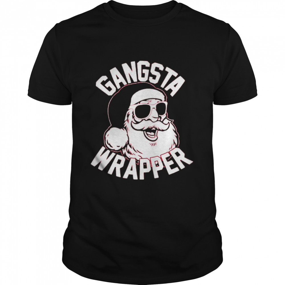 Santa gangsta wrapper shirt Classic Men's T-shirt